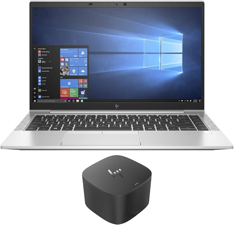 Hp 840 G7 Core i7 8gb Ram 256gb SSD 10th Generation Non-touchscreen view 2