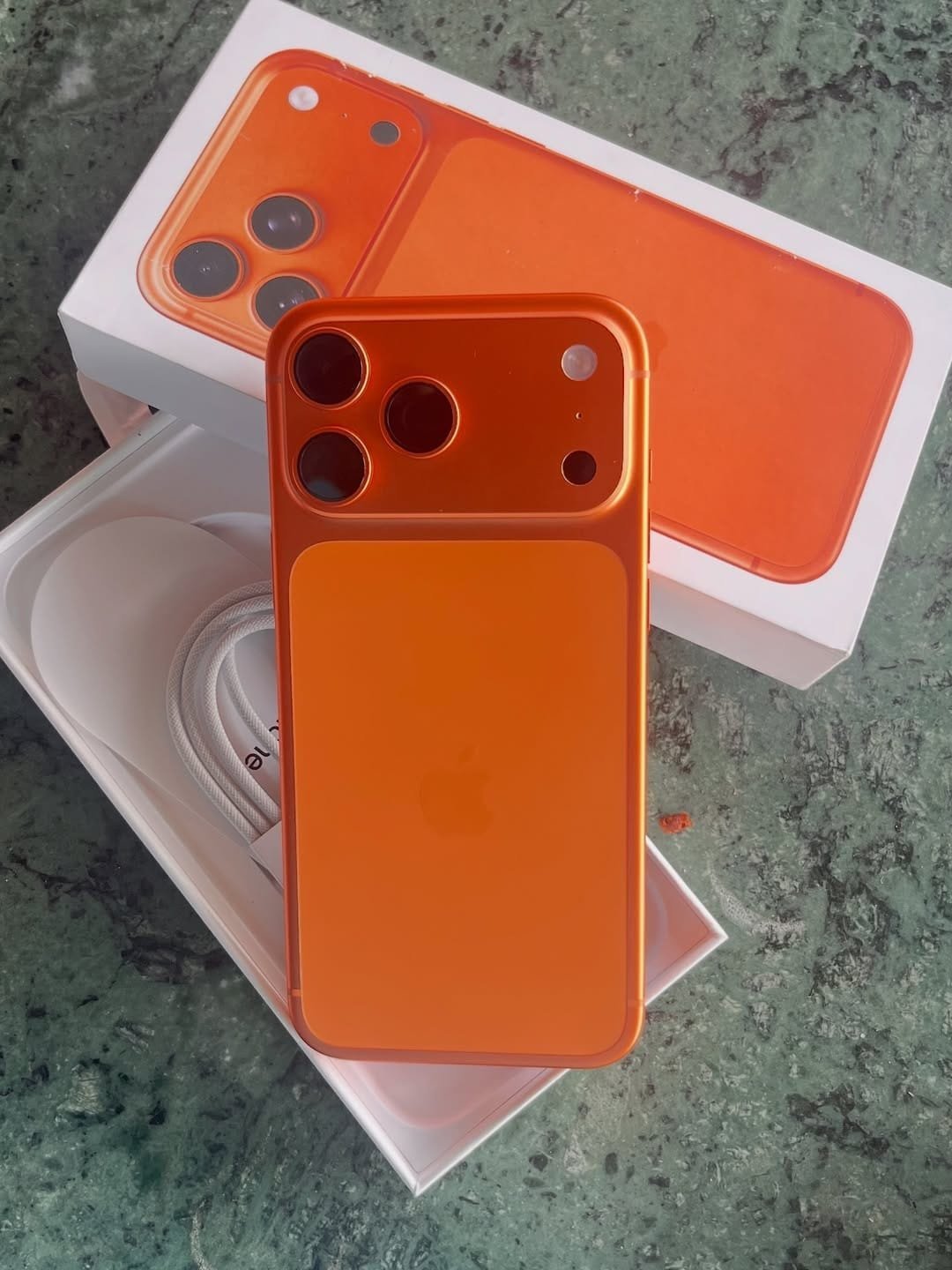 iPhone 17 Pro Max 512gb internal storage, Simcard, Orange, Active, Brand New (I.T)