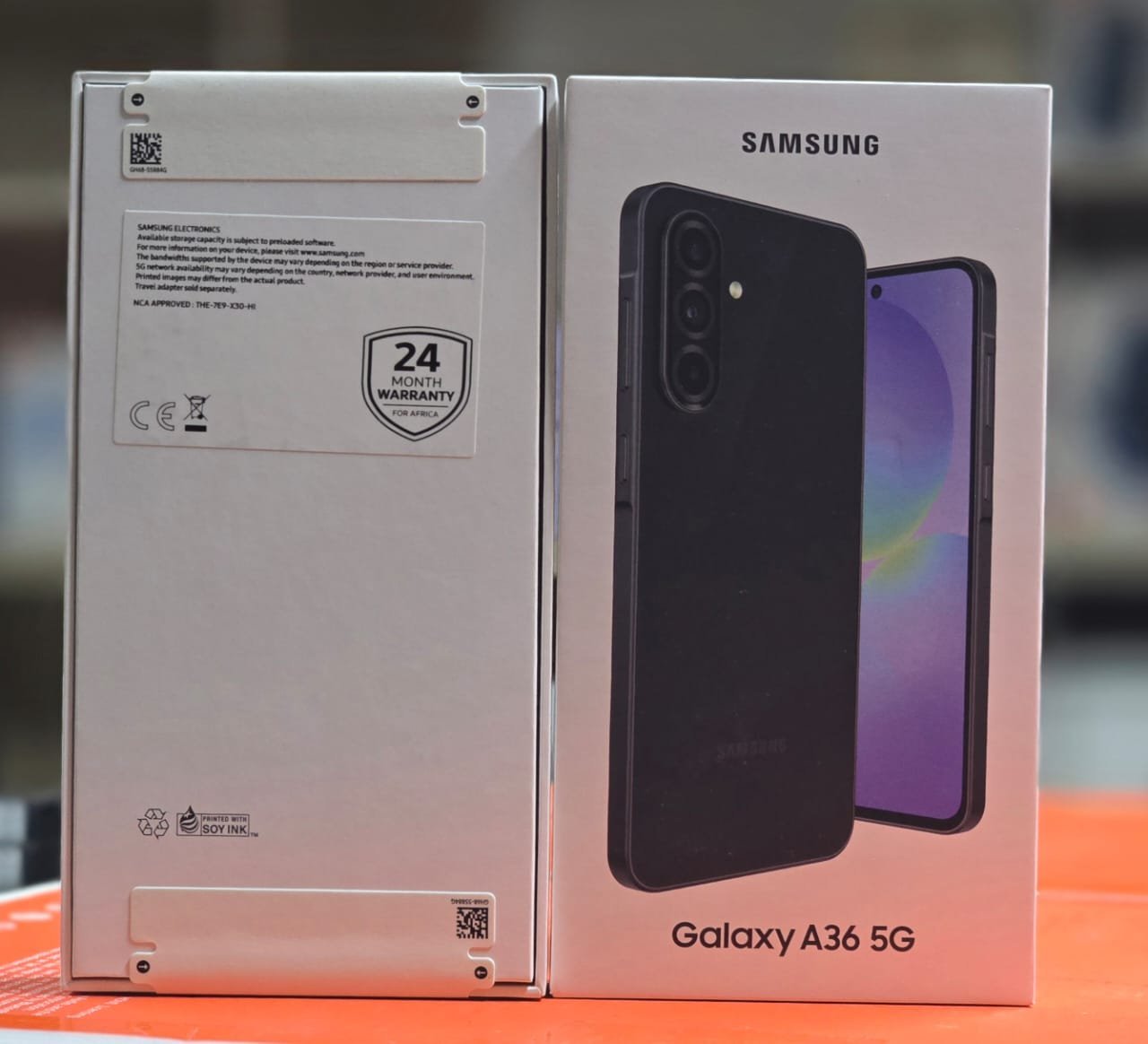 Samsung Galaxy A36 5G 256GB + 8GB Ram - East Africa Warranty