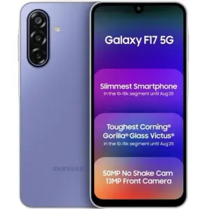 Samsung Galaxy F17 5G 128GB + 4GB Ram – Dubai Warranty