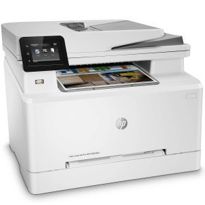 Hp Color Laserjet MFP M283FDN Color Bw view 2